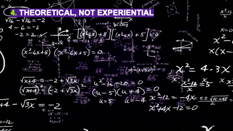theoretical-not-experiential